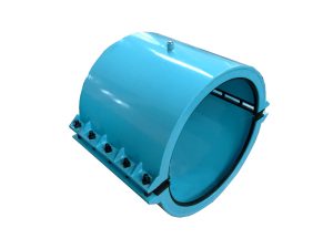 Straight Repair Clamp — carbon steel body, for Ductile Iron pipe