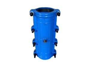 Straight Repair Clamp — ductile iron body, for Ductile Iron pipe