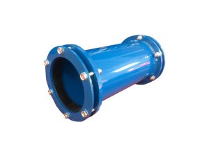 Straight Expansion Coupling — carbon steel body, for Plastic (PE/PPR/UPVC/PVC-M) pipe