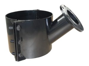 Flanged Saddle Outlet Tee — carbon steel body, for Steel pipe