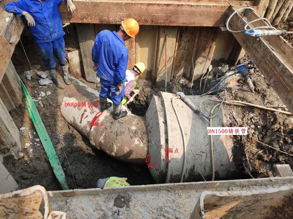 Large-Diameter Reducing Joint — Field Repair Under Live Pressure
